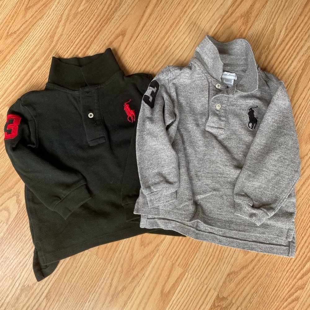 LS Big Pony Polo Shirt 2 Pack